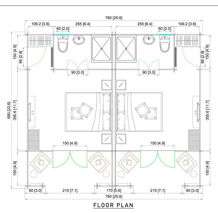 Casaplaya - Twin Standard Room - Image 6