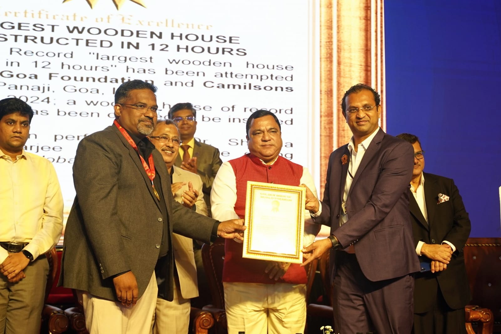 Wooden Homes India award ceremony