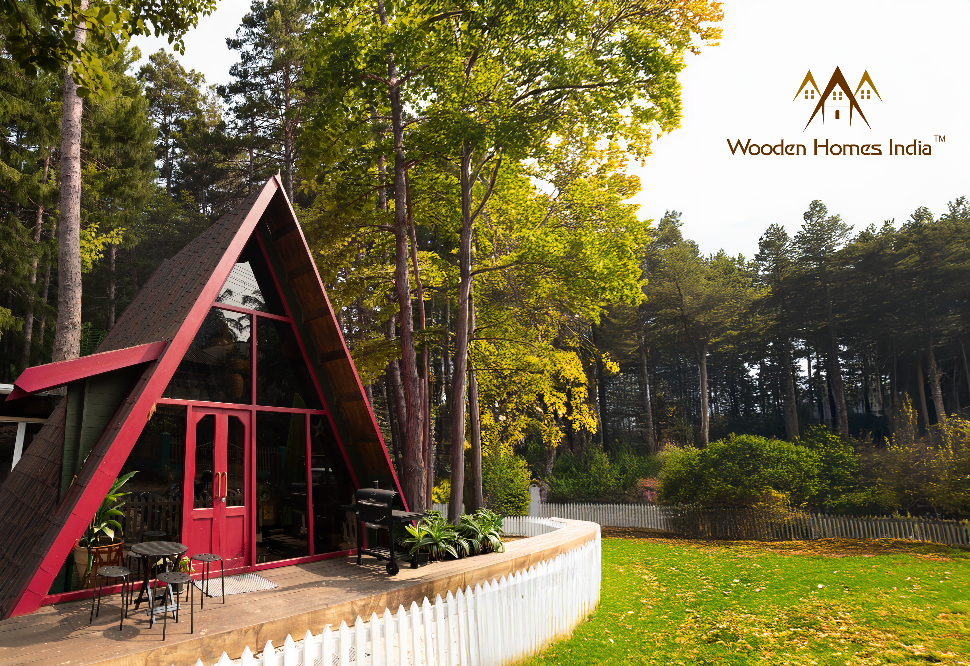 Prefabricated wooden house