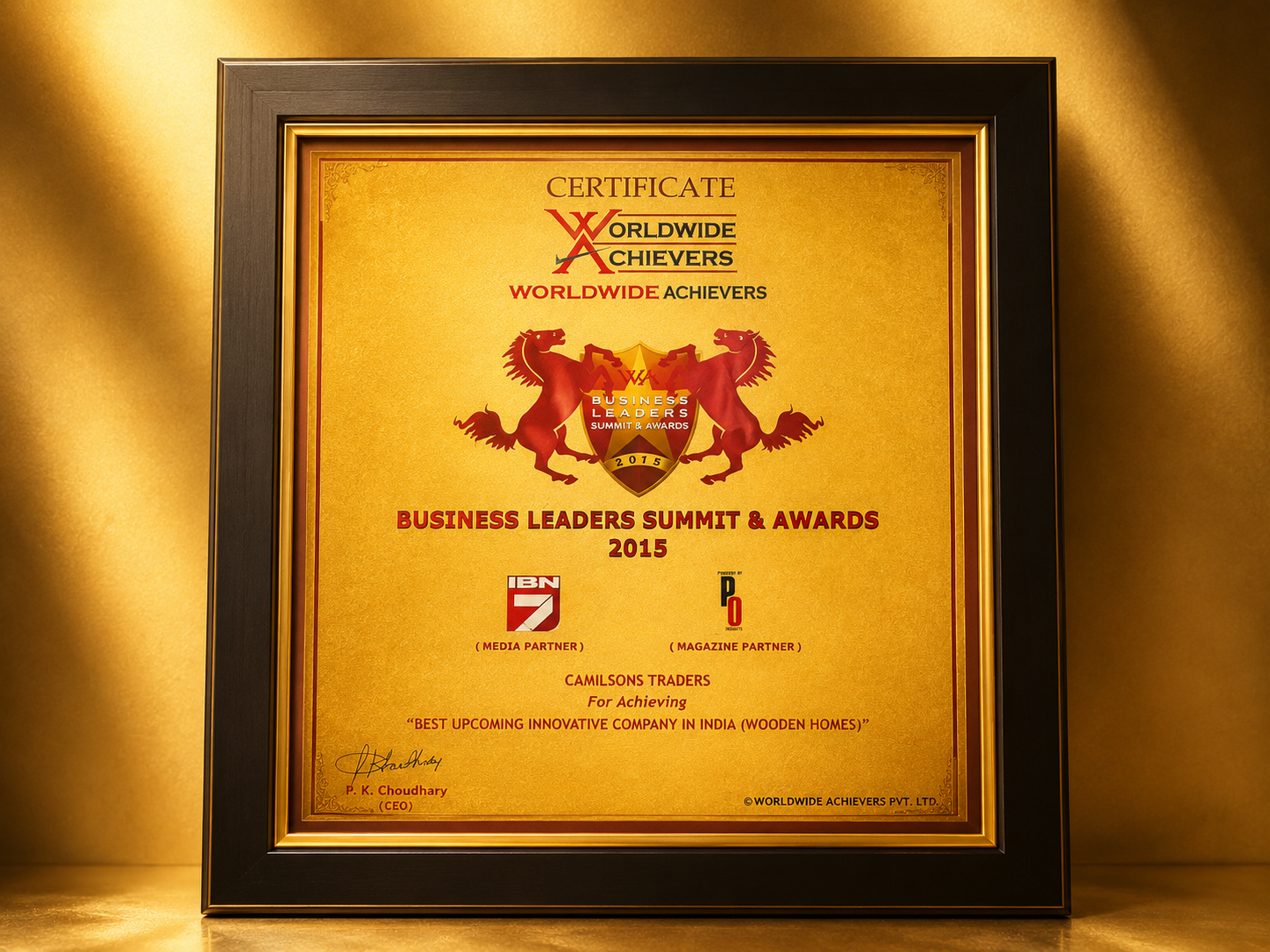 Worldwide Achievers Award