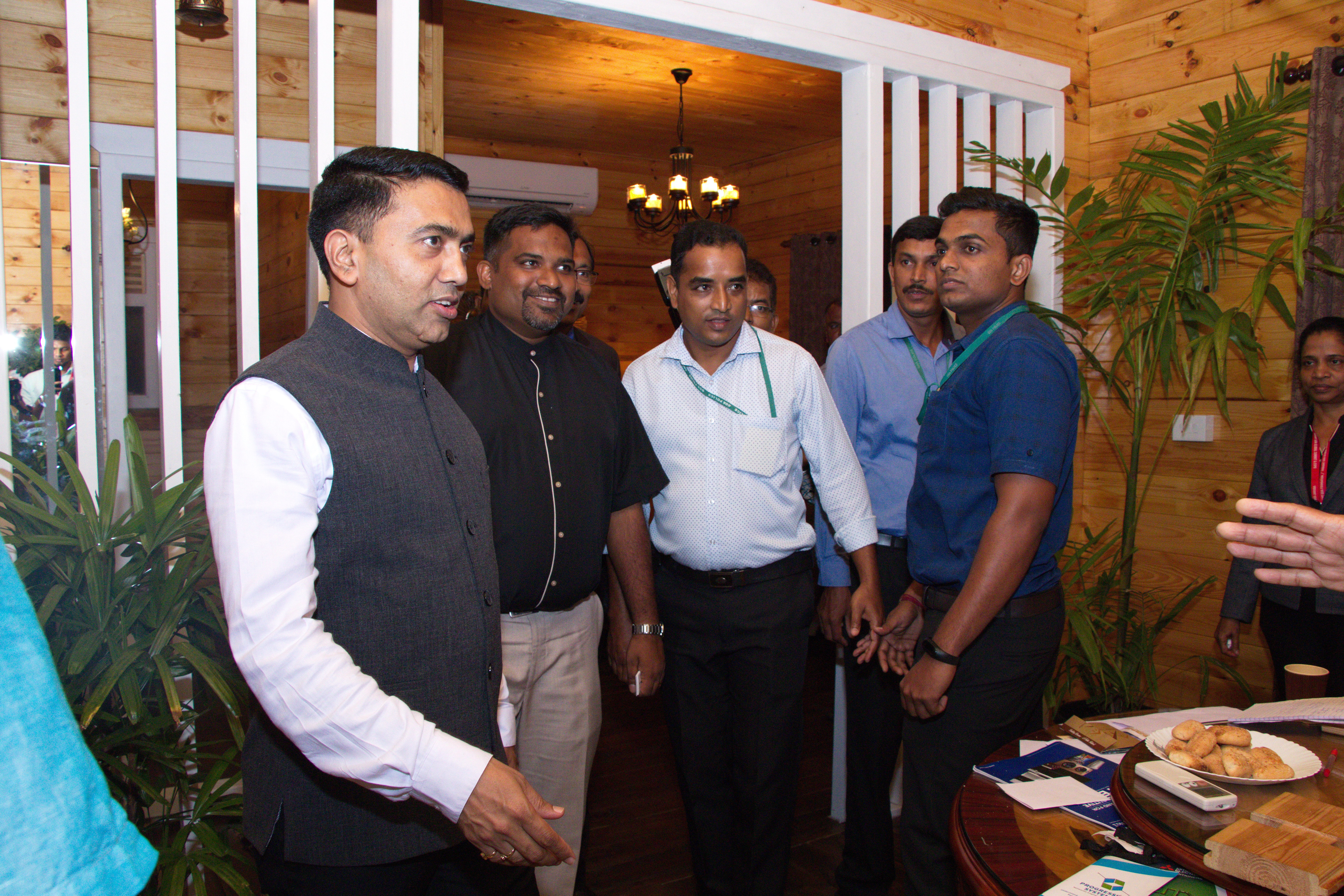 Chief Minister visit to Anmol Villa